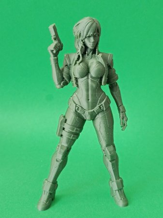 Ghost in the Shell Cyberpunk Anime Figure Makoto Fan art