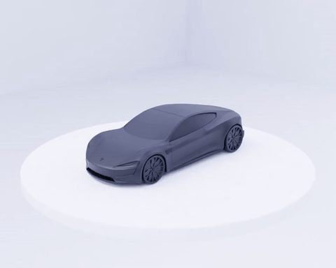 Tesla Roadster 2020 - All-Electric Supercar Model