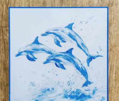 海豚墙饰
