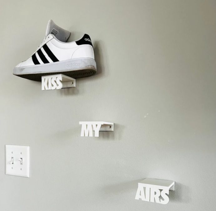 Kiss My Airs Shoe Wall Mounts