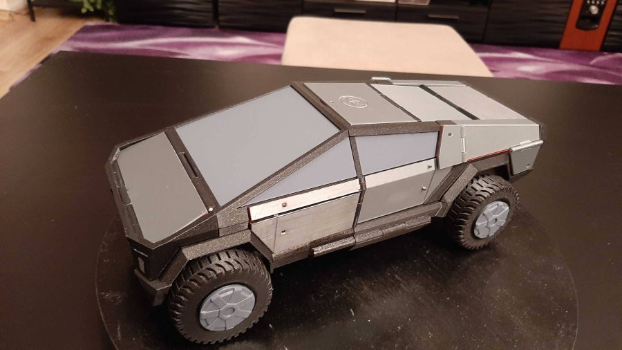 Transforming Cybertruck Supercar