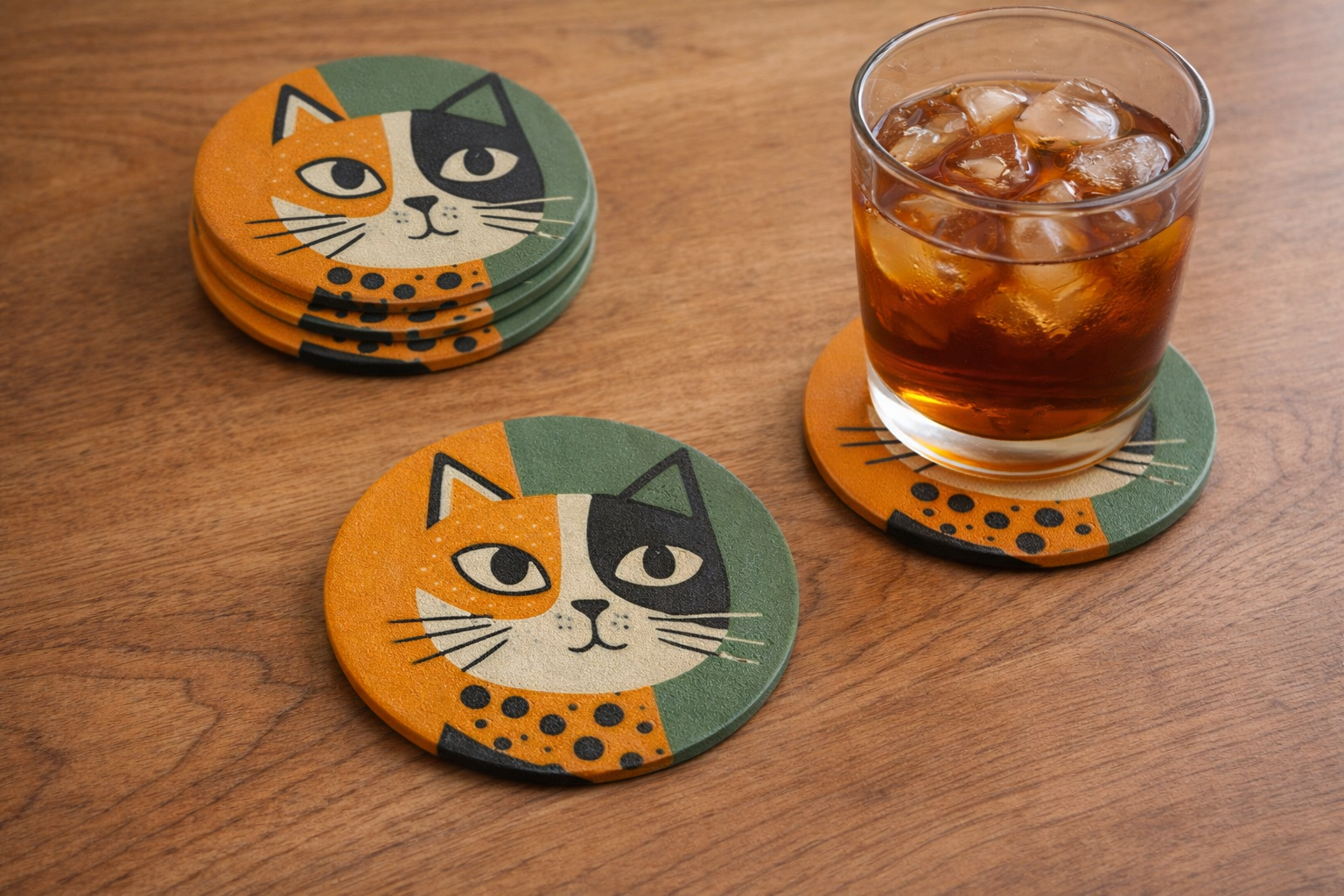 Cat Coasters