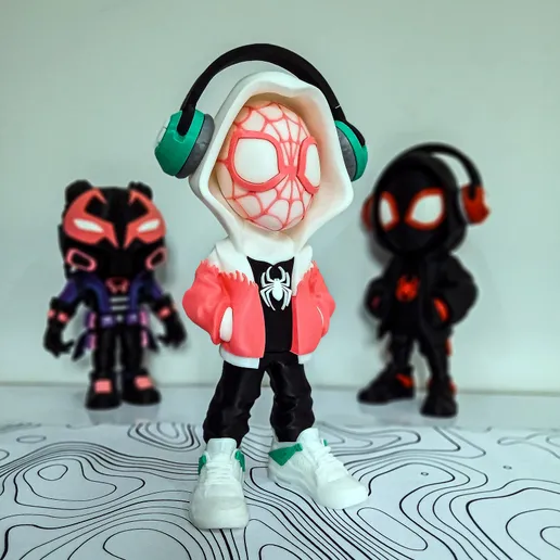 URBAN VIBES SPIDER GWEN WITHOUT AMS MULTIPARTS EXCEPT THE WEB