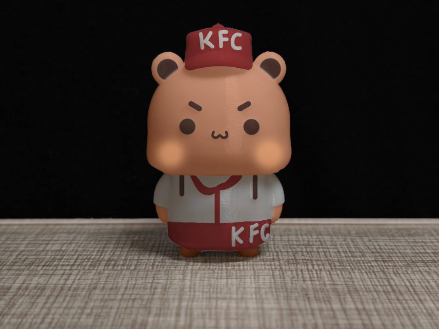 情侣熊系列-肯德基布布（Couple Bear-KFC_restaurant_bubu）