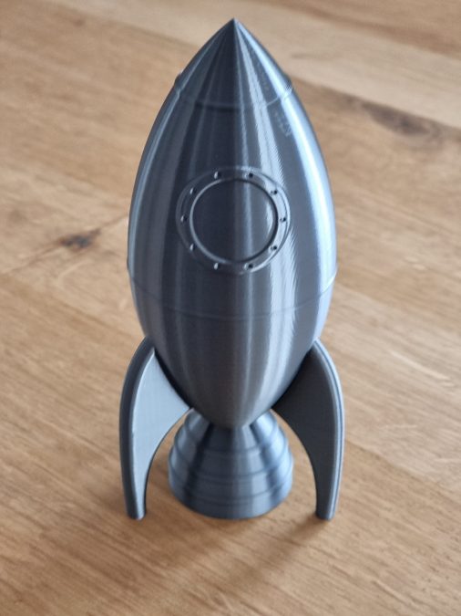 Comic Rocket Toy printable without support
