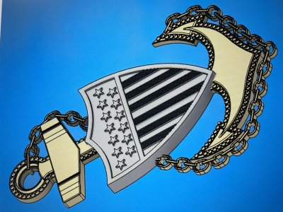U.S. Coast Guard - Chief Petty Officers (Anchor Chevrons)
