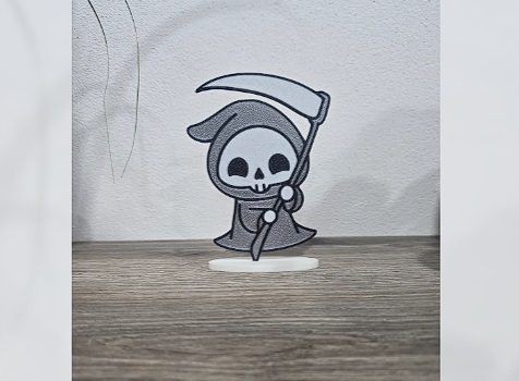 esqueleto de miedo
