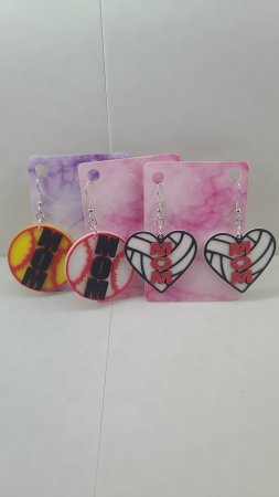 Mom Sport Earrings