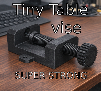 Tiny Table Vise Clamp