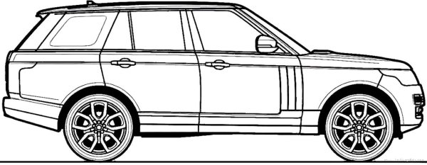 Land Rover sport contour model