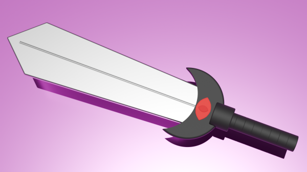 Cult Of The Lamb Cosplay/Display Prop Sword (Snap-Fit)