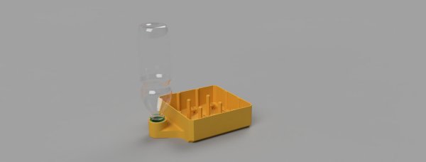 Seed starter with PET bottle watering