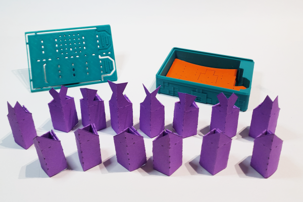 Paper chess maker kit