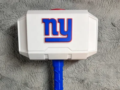 New York Giants LOGO for Thor's Hammer - Mjolnir