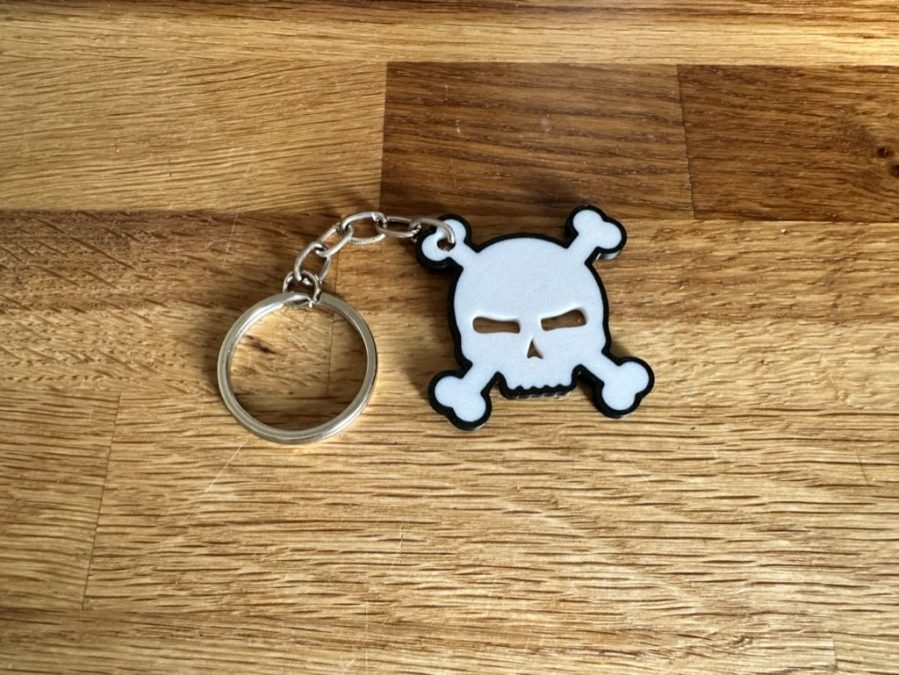 Skull Keychain