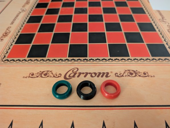 Carrom Board Game Piece