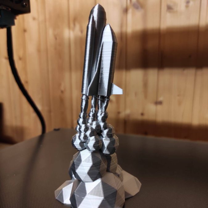 Space shuttle New Low Poly