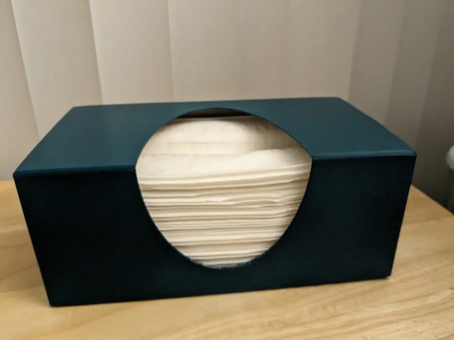 Plain Puffs Tissue Box