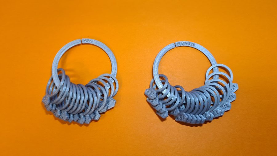 Ring size Men Women