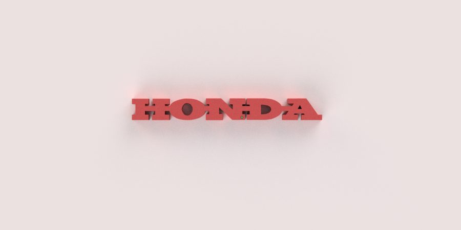 Honda Logo Display