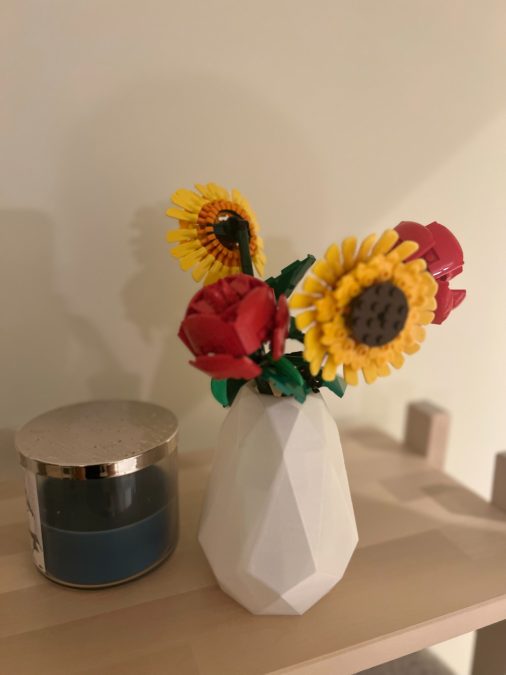 Low Poly Vase for Lego Artificial Plants
