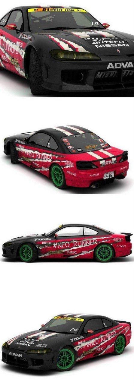 Nissan Silvia Neo Runner 3D Model