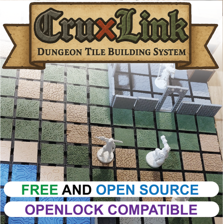 CruxLink: Dungeon Tile System - Free and Open Source