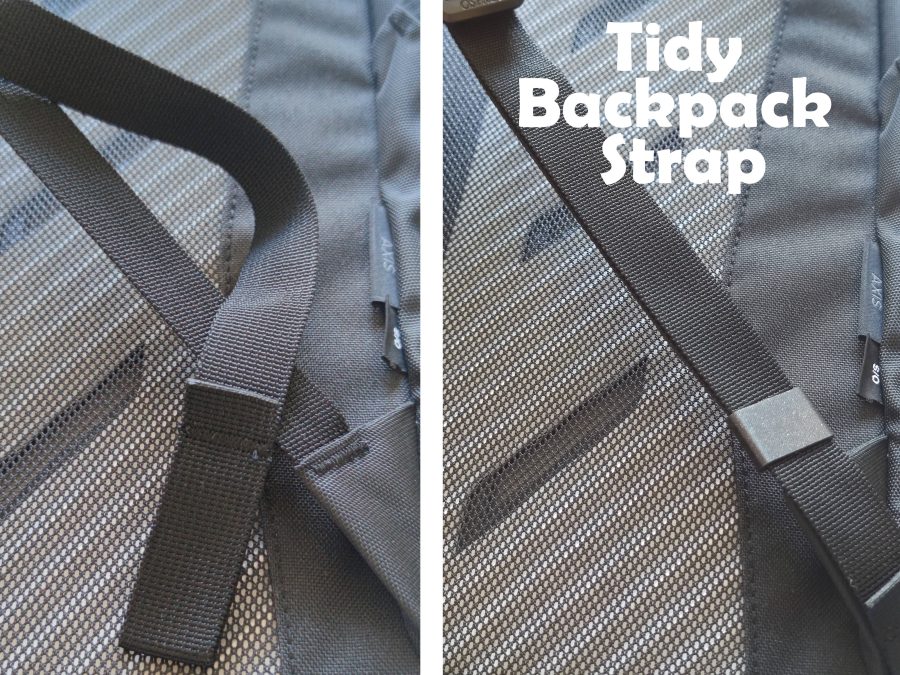 Make your backpack straps tidy!