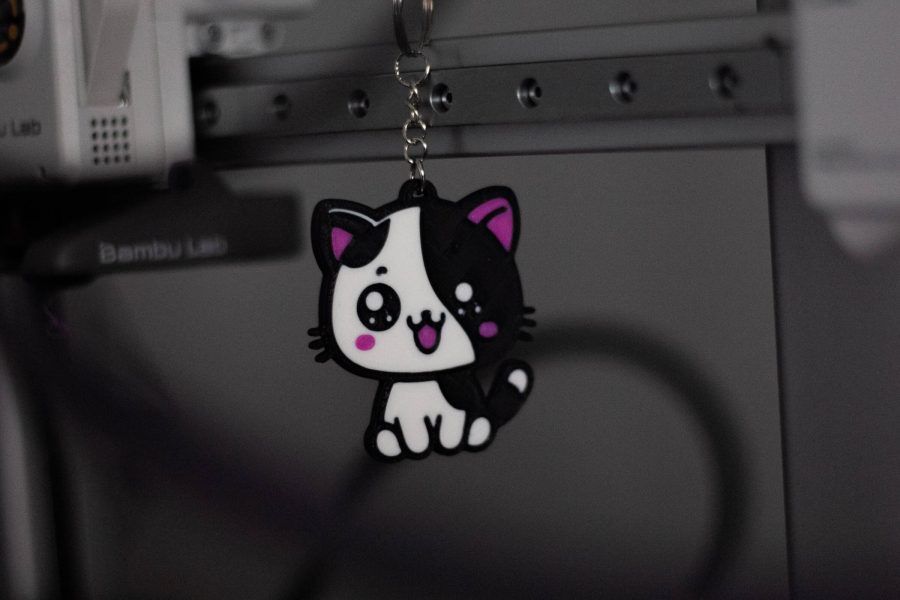 Cute Cat Keychain