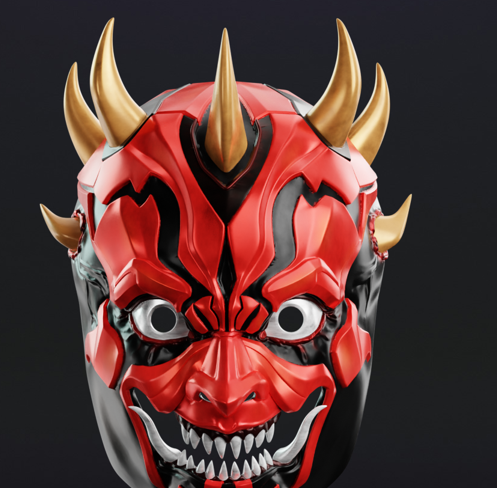 Darth Maul Mask –( Personal Use Recommended)