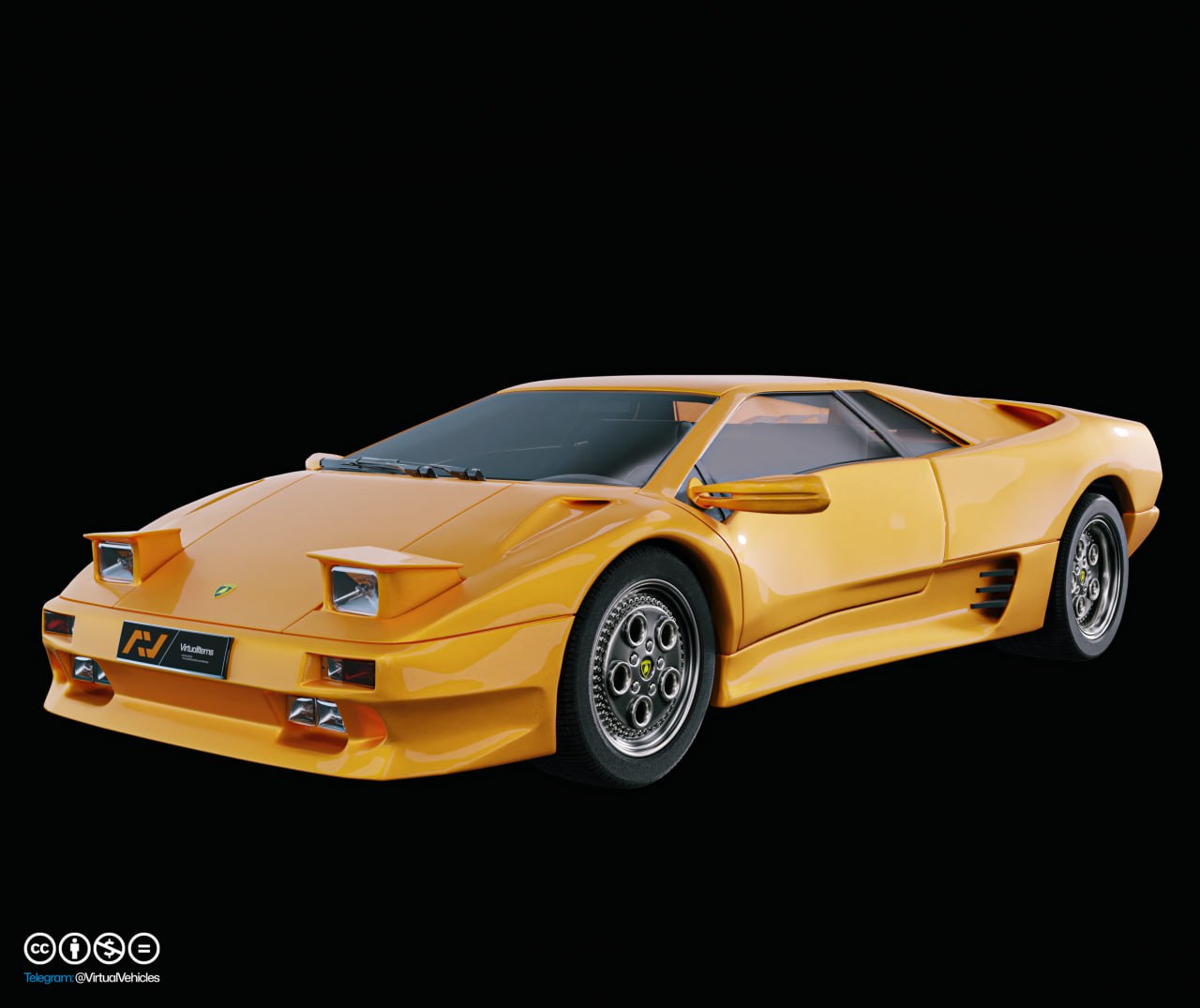 Lamborghini Diablo VT 1993 VirtualVehicles