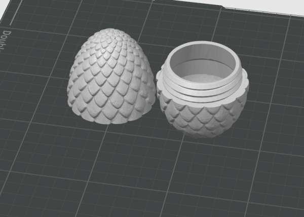 Threaded Dragon Egg