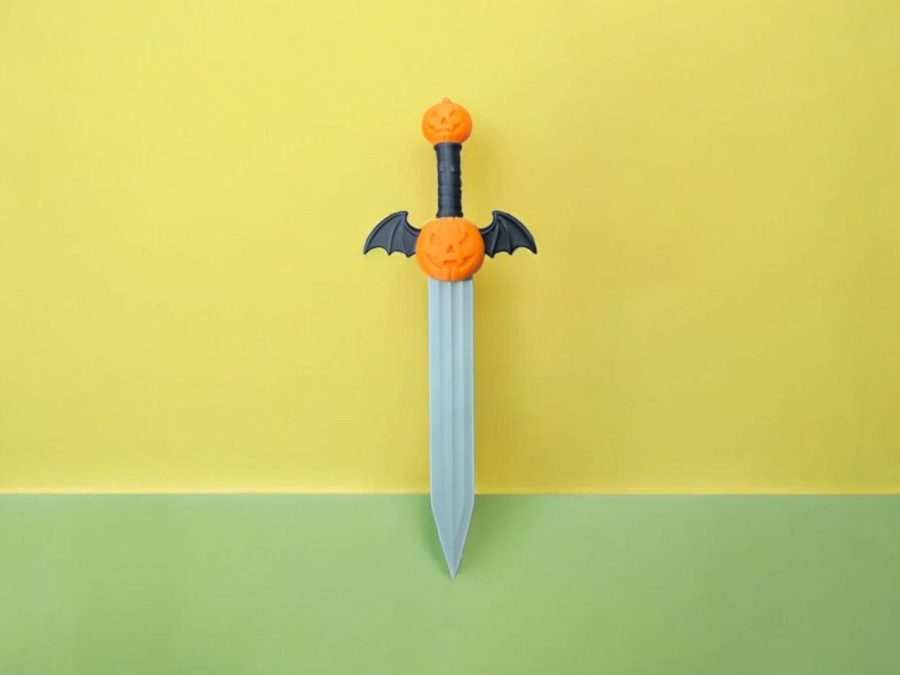 Pumpkin Bat Sword
