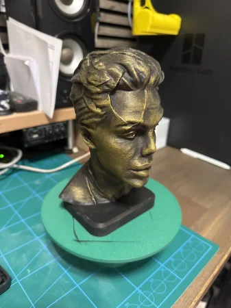 Yungblud bust sculpture