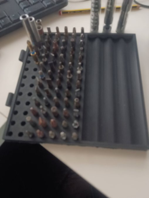 organizador puntas destornilladores