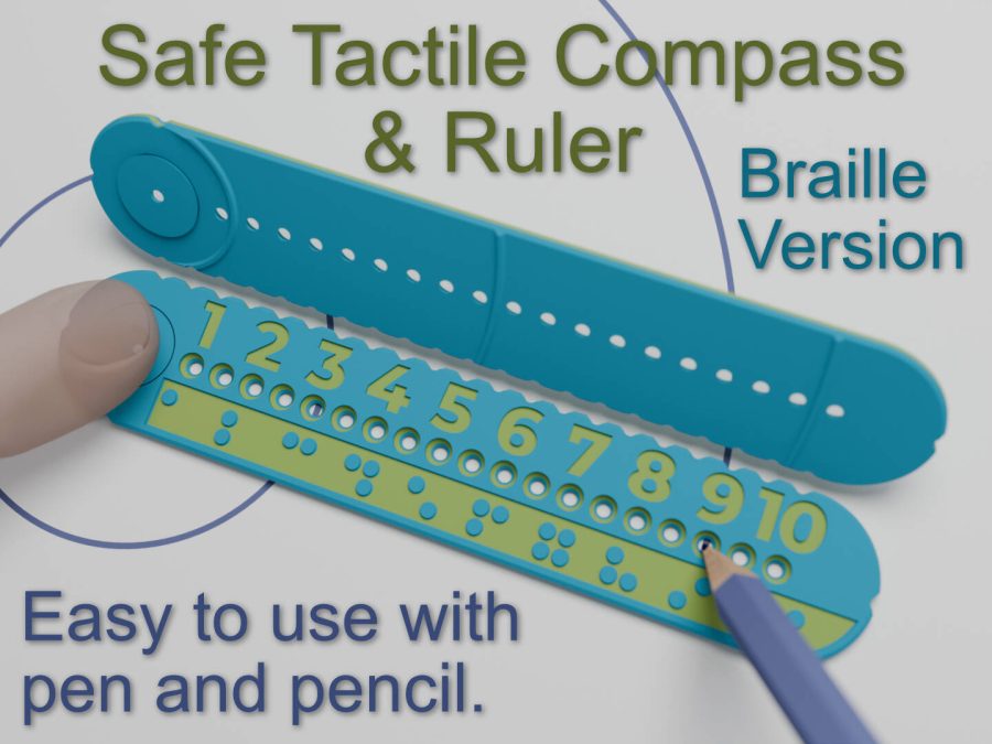Safe Tactile Compass (Braille Version)
