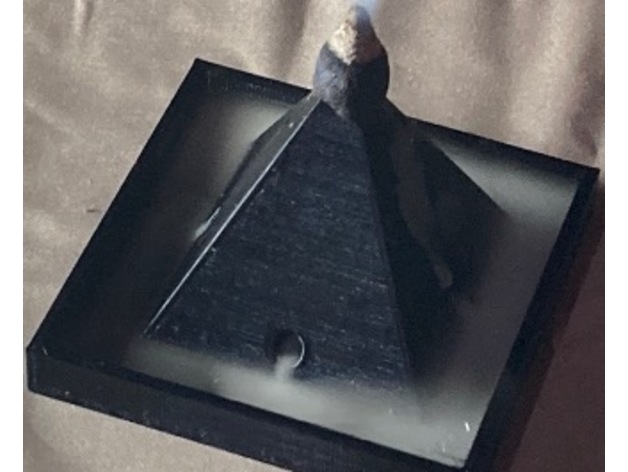 Pyramid Incense Burner