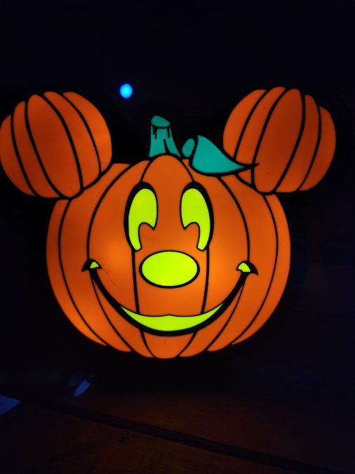 Mickey Pumpkin Light Box LED Lamp Halloween