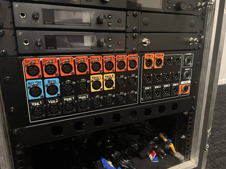 XLR Name Tags for Audio Equipment