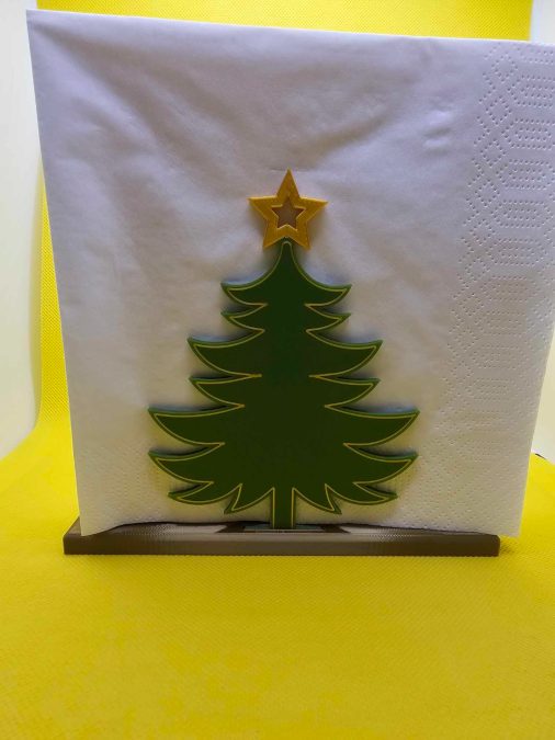 Napkin holder christmas tree