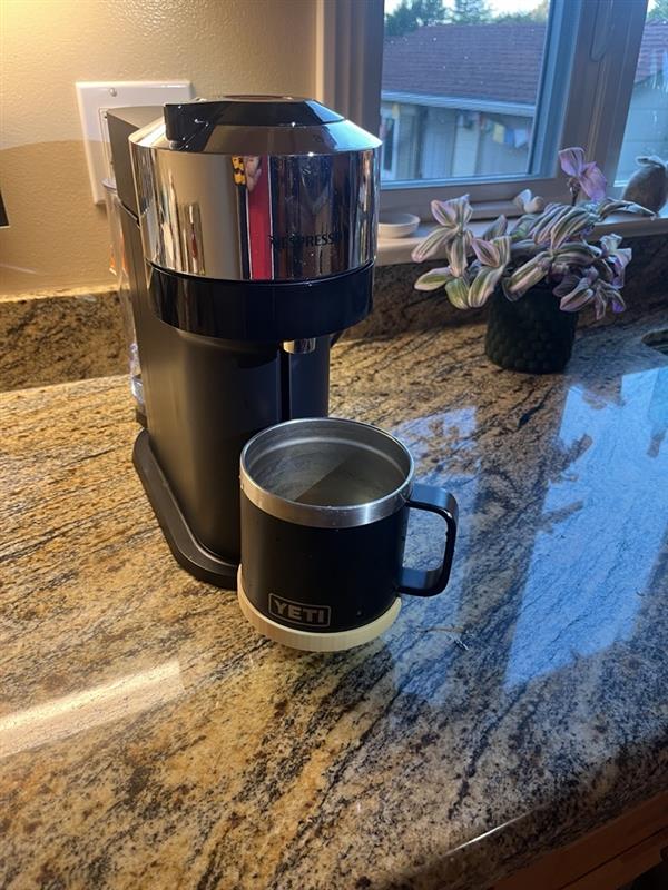 Nespresso Vertuo Next large coffee cup holder