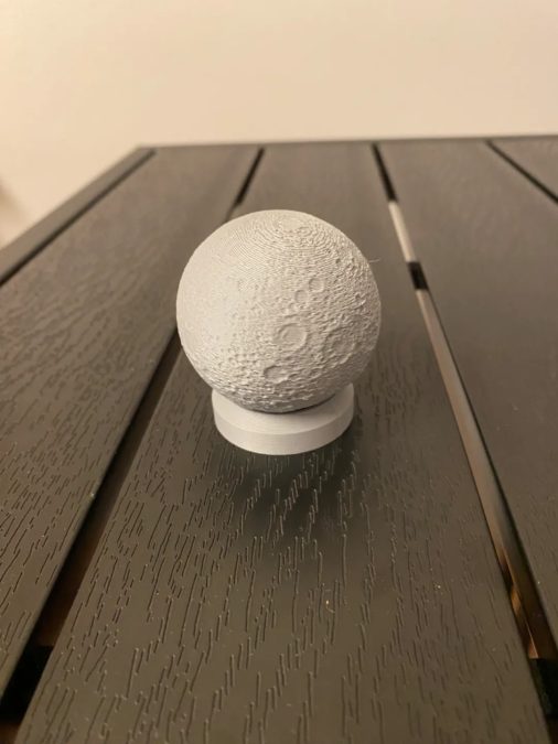 3D Moon Sphere