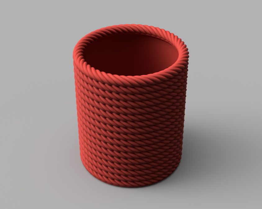 NautiCup - Rope Pencil Holder (1 Compartment)