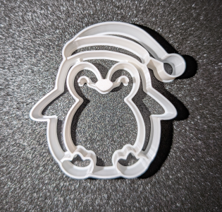 Christmas Penguin Cookie Cutter