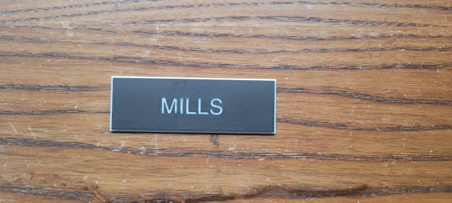 JROTC Uniform name plate