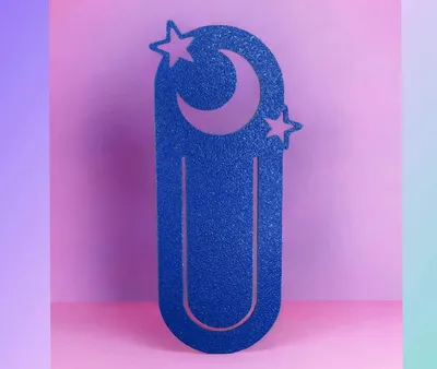 Stars and Moon Bookmark NO AMS