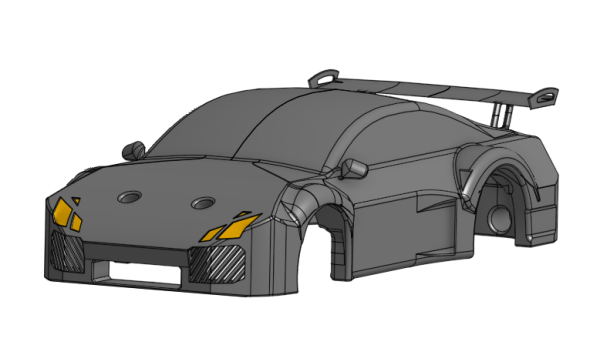 H2GP RC Car Body - Mod it to your liking!