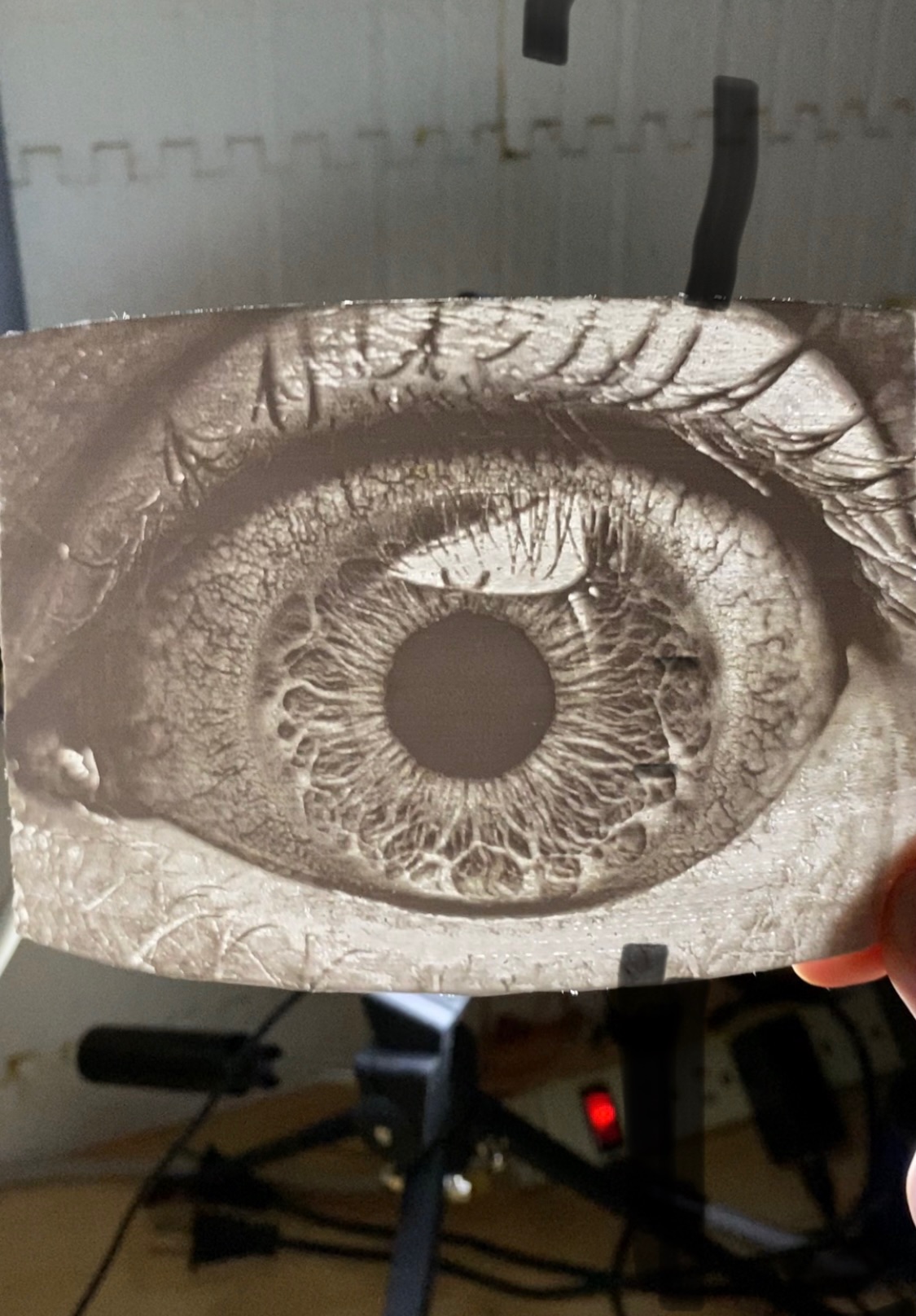 Eye Lithophane