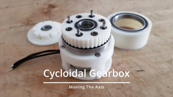 Cycloidal Drive - 3D Printed Gearbox 40:1 - Upgrade