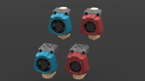 Contributo per EVA supporto Dragon e Zodiac per Vzbot ed estrusore Hextrudort